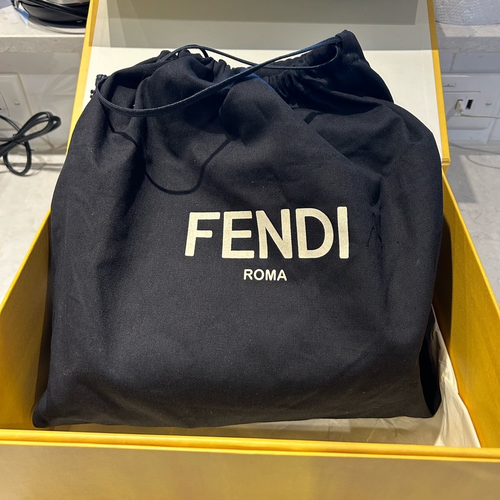 Fendi Mini Python Iconic Peekaboo Bag - image 3